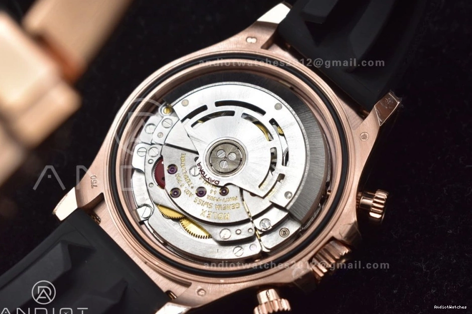 ModernLook Dial Best 1:1 Strap Brown on SA 116515 Edition 760 Oysterflex Daytona BTF Rubber 0424